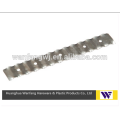 straight electro galvanized brick wall ties